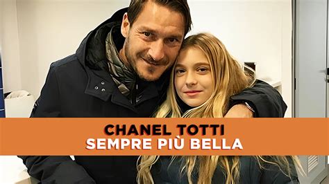 chanel totti da piccola|figlia di francesco Totti.